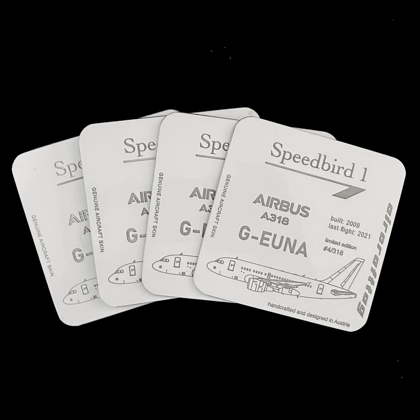 Coaster - Airbus A318 - Speedbird 1 - G-EUNA - British Airways