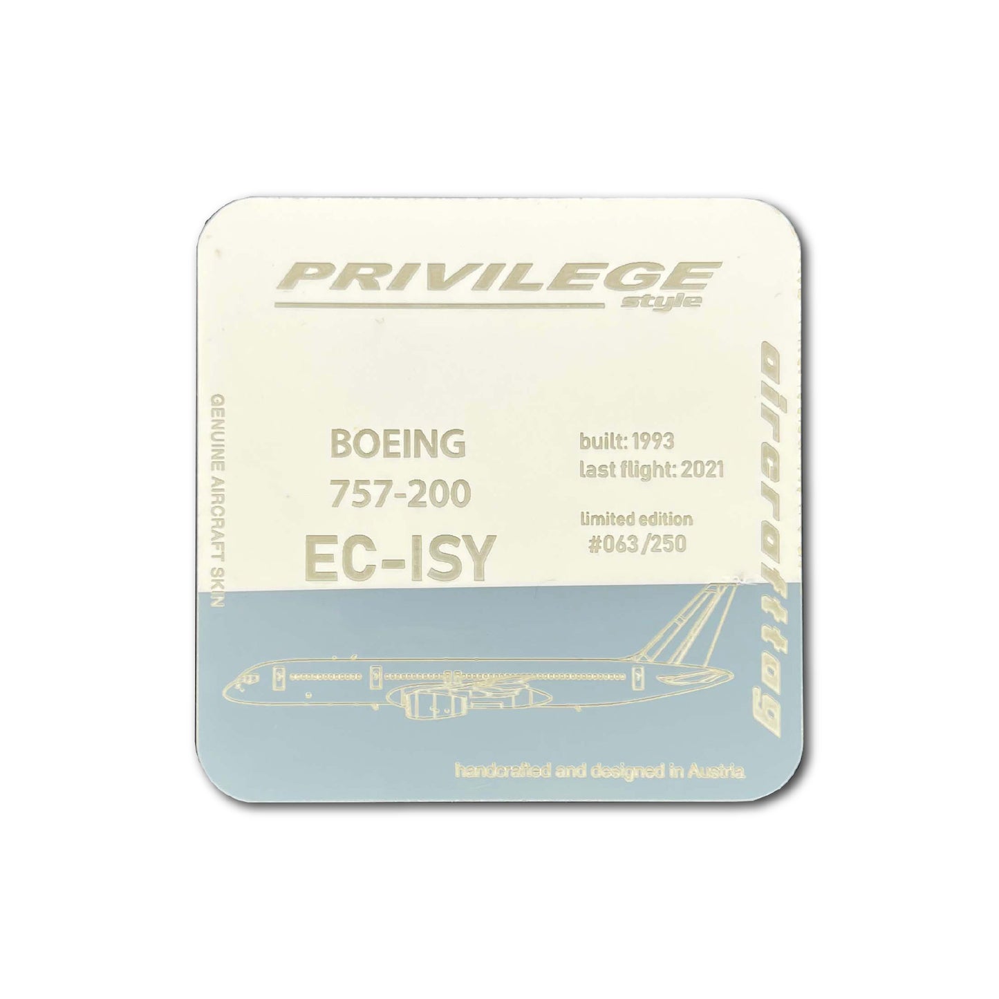 Coaster Boeing 757 - Privilege style - EC-ISY