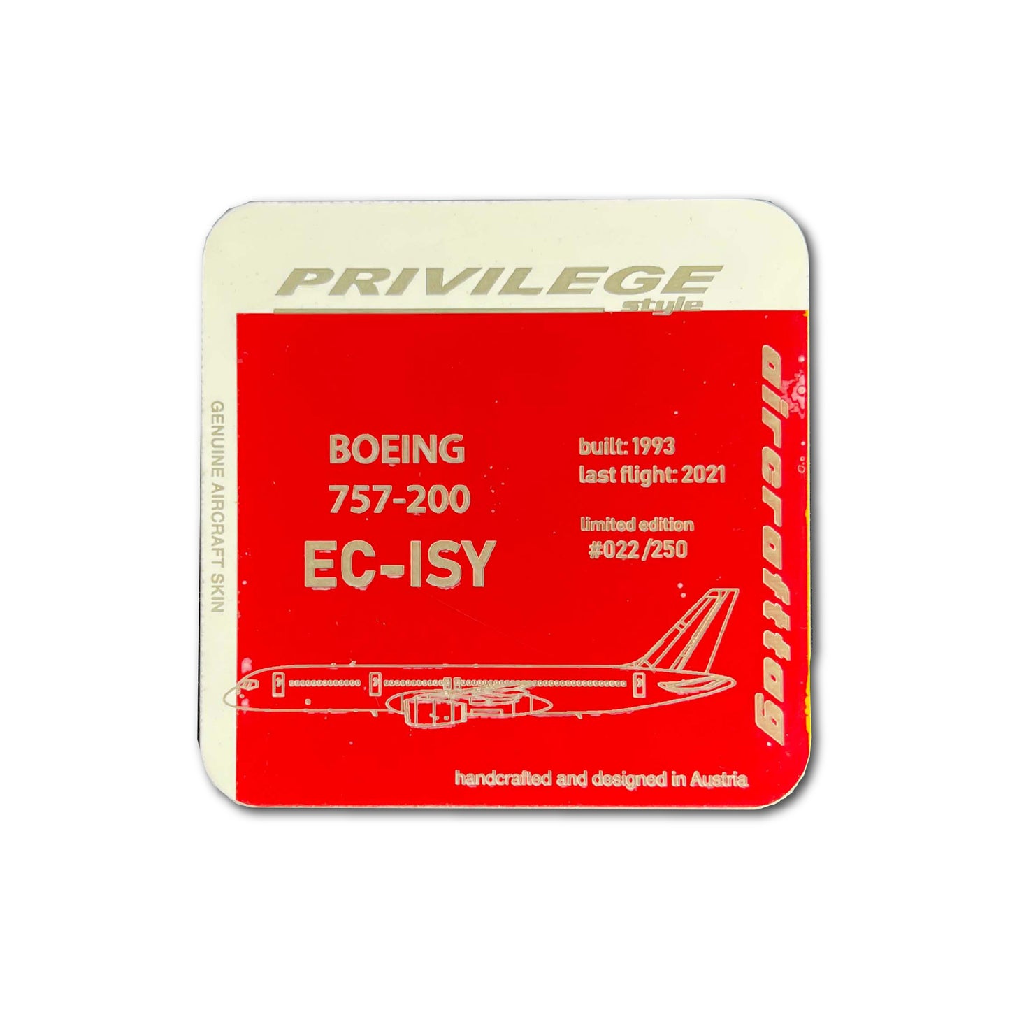 Coaster Boeing 757 - Privilege style - EC-ISY