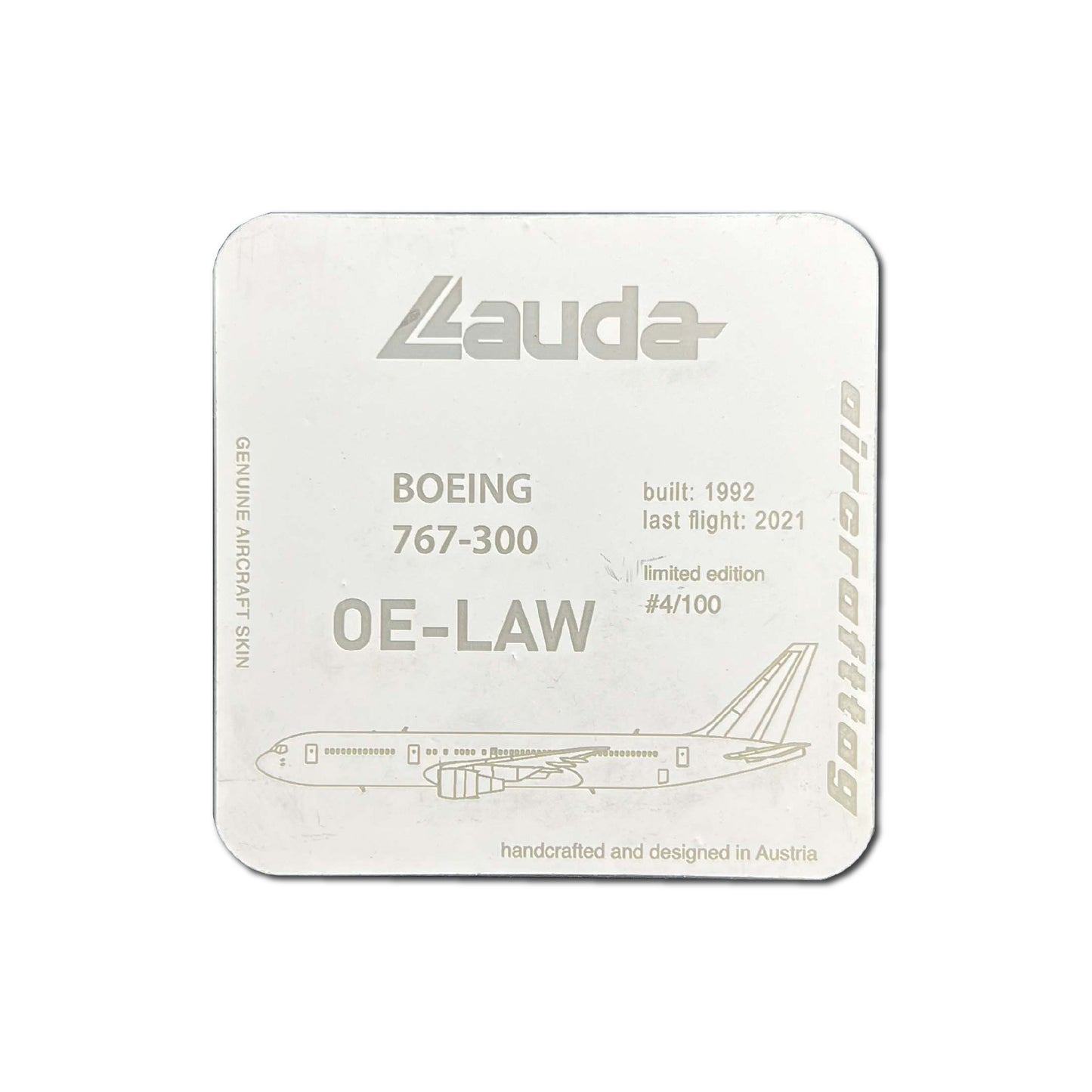 Coaster - B767 - OE-LAW - Lauda Air