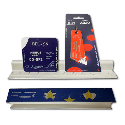 Mini display-rack - Airbus A330 - OO-SFZ - Brussels Airlines
